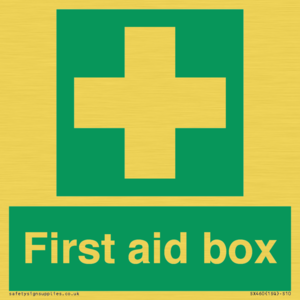 SX460: first aid box