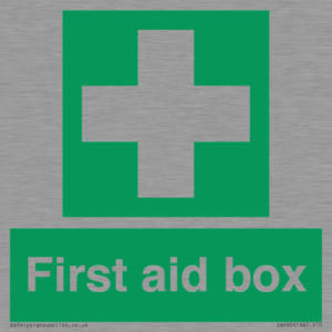 SX460: first aid box