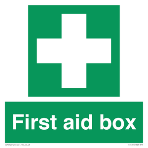 SX460: first aid box