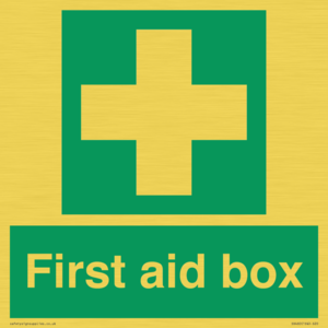 SX460: first aid box