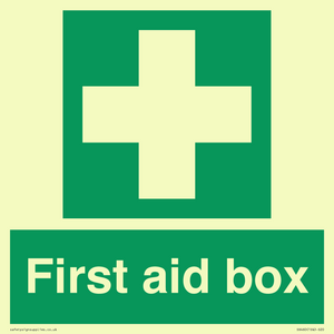 SX460: first aid box