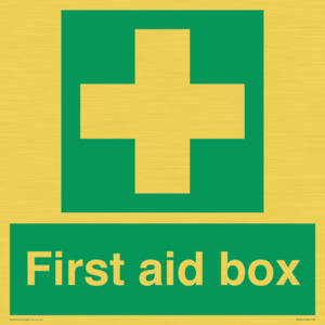 SX460: first aid box