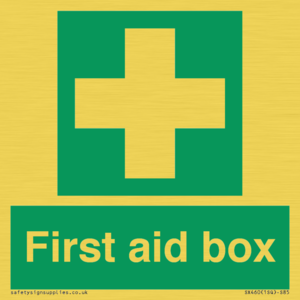 SX460: first aid box
