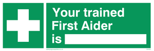 SX463: your trained first aider is