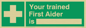 SX463: your trained first aider is