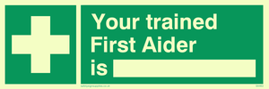 SX463: your trained first aider is