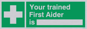 SX463: your trained first aider is