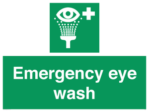 SX464: emergency eye wash