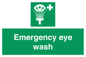 SX464: emergency eye wash