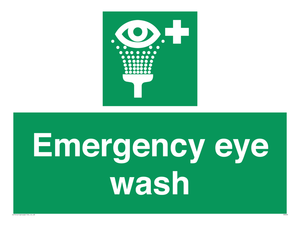 SX464: emergency eye wash