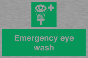 SX464: emergency eye wash