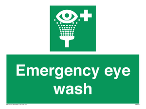 SX464: emergency eye wash