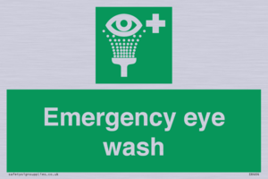 SX464: emergency eye wash