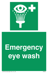 SX464: emergency eye wash