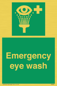 SX464: emergency eye wash