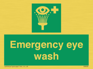 SX464: emergency eye wash