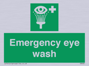 SX464: emergency eye wash