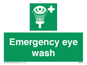 SX464: emergency eye wash