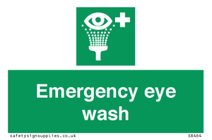 SX464: emergency eye wash
