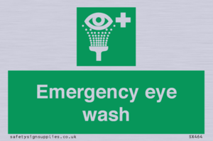 SX464: emergency eye wash