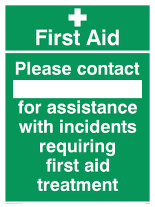 SX466: First Aid please contact