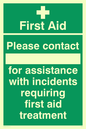 SX466: First Aid please contact