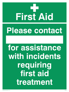 SX466: First Aid please contact