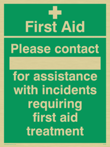 SX466: First Aid please contact