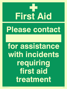 SX466: First Aid please contact