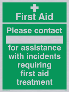 SX466: First Aid please contact