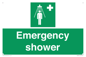 SX468: emergency shower