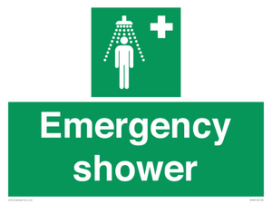 SX468: emergency shower