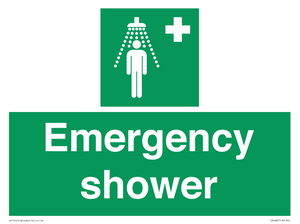 SX468: emergency shower
