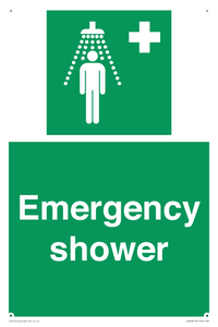 SX468: emergency shower