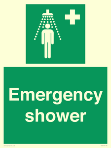 SX468: emergency shower