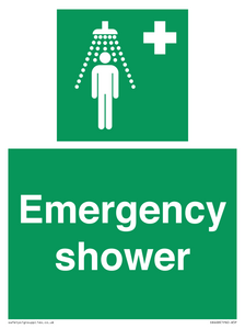 SX468: emergency shower