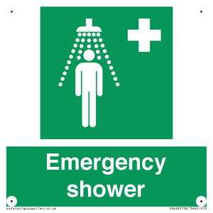 SX468: emergency shower