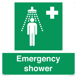 SX468: emergency shower