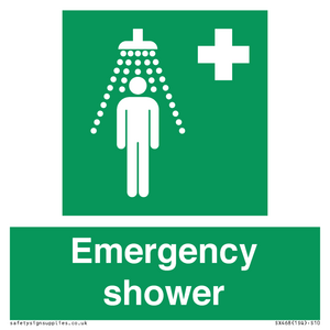 SX468: emergency shower