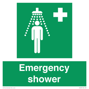 SX468: emergency shower