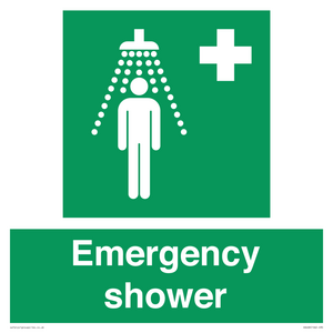 SX468: emergency shower