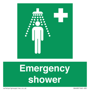 SX468: emergency shower