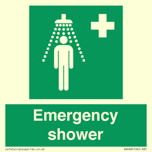 SX468: emergency shower
