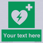 SX5222: Custom Defibrillator Sign