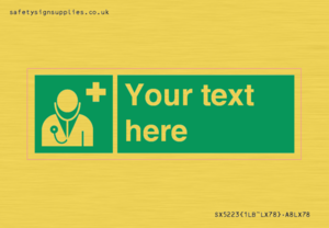 SX5223: Custom Doctor Sign