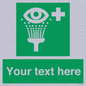 SX5226: Custom Eye Wash Station Sign