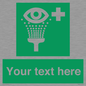 SX5226: Custom Eye Wash Station Sign