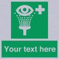 SX5226: Custom Eye Wash Station Sign