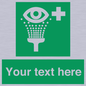 SX5226: Custom Eye Wash Station Sign