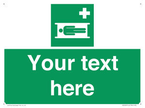 SX5229: Custom Stretcher Sign